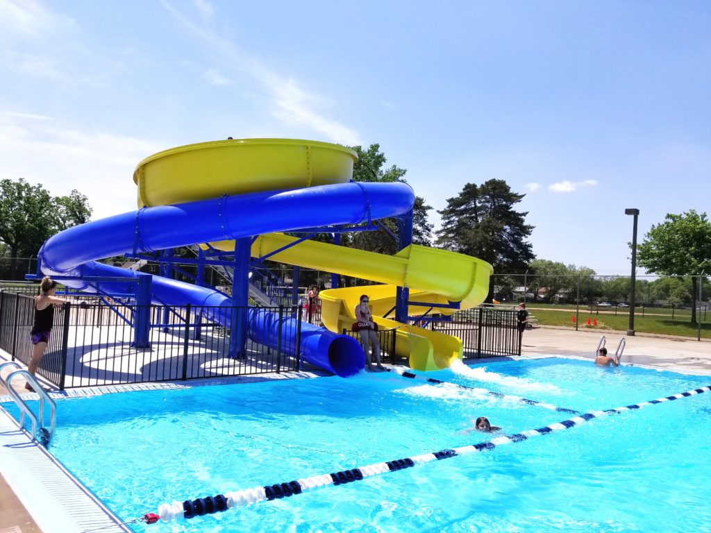 Water slides officially open at Dunworth Pool Thursday, June 7