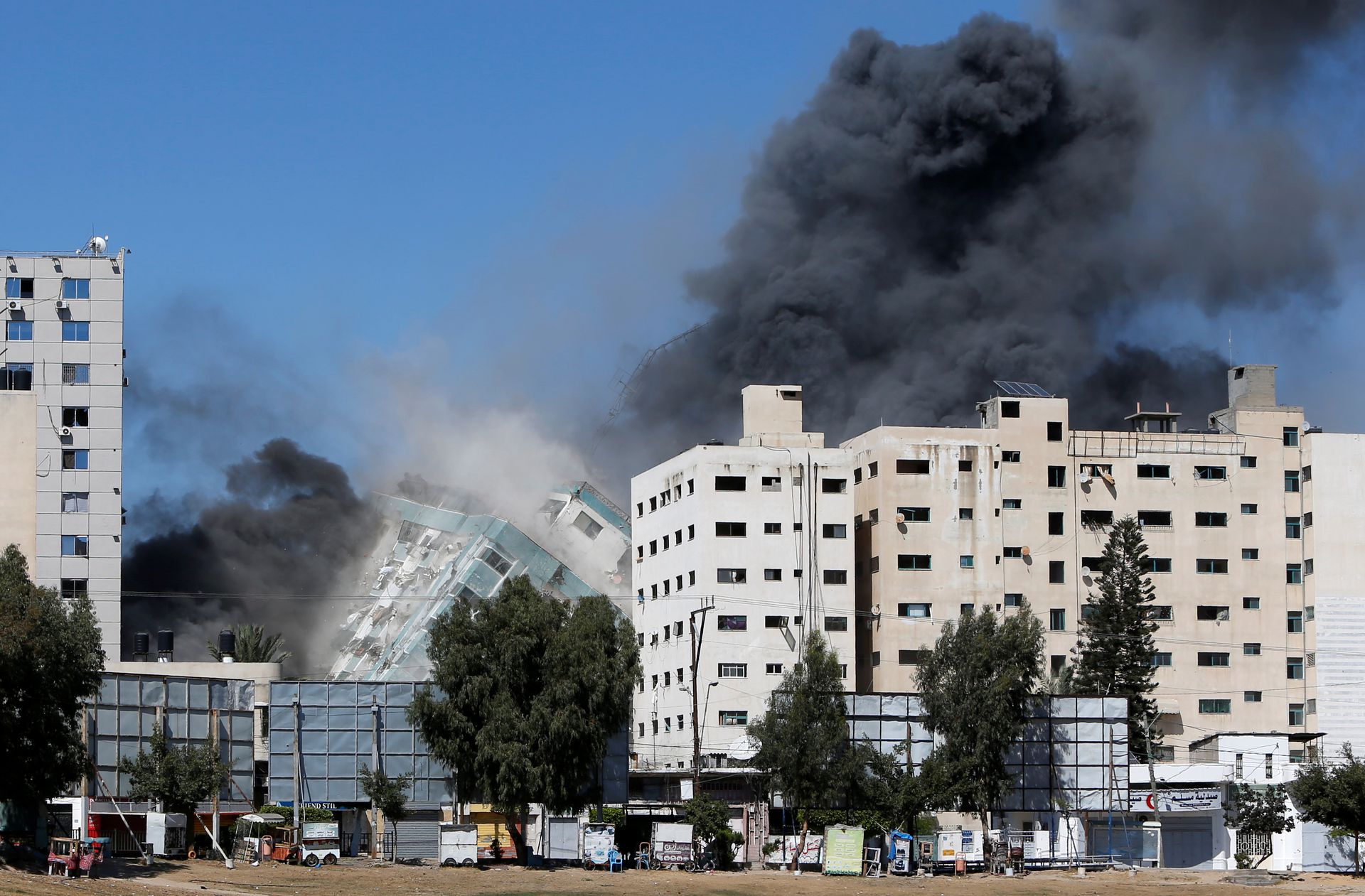 Israel Destroys AP, Al Jazeera Tower; Killing Of Palestinians Continues