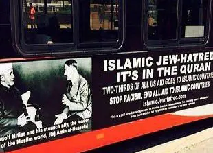 Muslim and Arab communities urged to speak out against anti-Islam bus ads