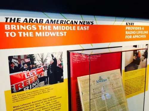 Newseum's exhibit on ethnic media tells The Arab American News’ story
