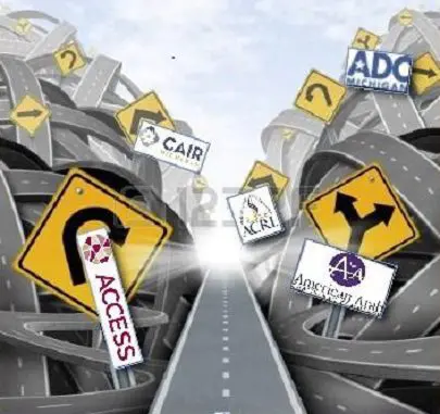 Conflicting community organizations’ agendas hurt common interests