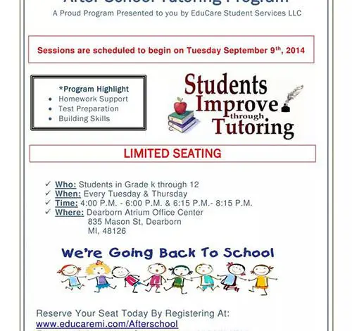 Dearborn company offering affordable after-school tutoring program