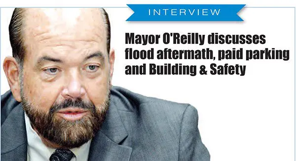 Mayor O'Reilly discusses flood, residential issues, city future