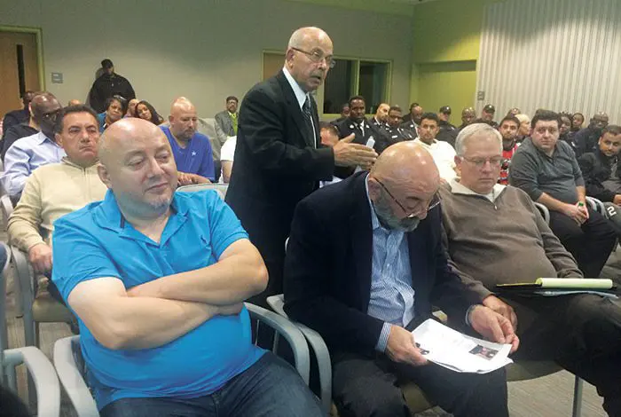 Detroit police chief discusses safety initiative with gas station owners