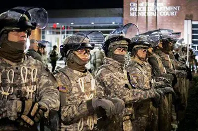 Missouri National Guard scales back, Ferguson protests probed