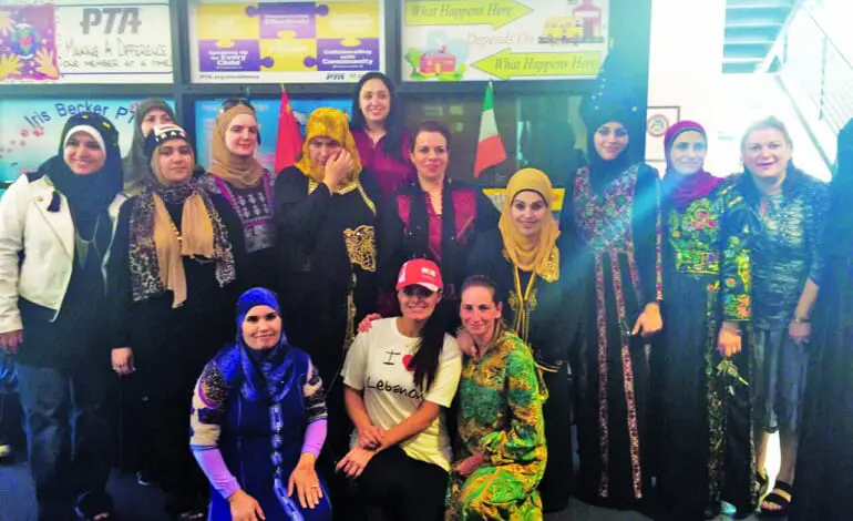 Students and families toured the Middle East at Becker Elementary's "Cultural Fest"