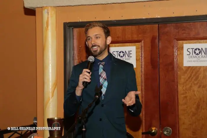 State rep candidate Brian Stone's fundraiser draws diverse crowd