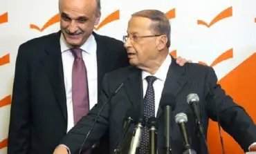 Geagea backs Aoun for Lebanese presidency