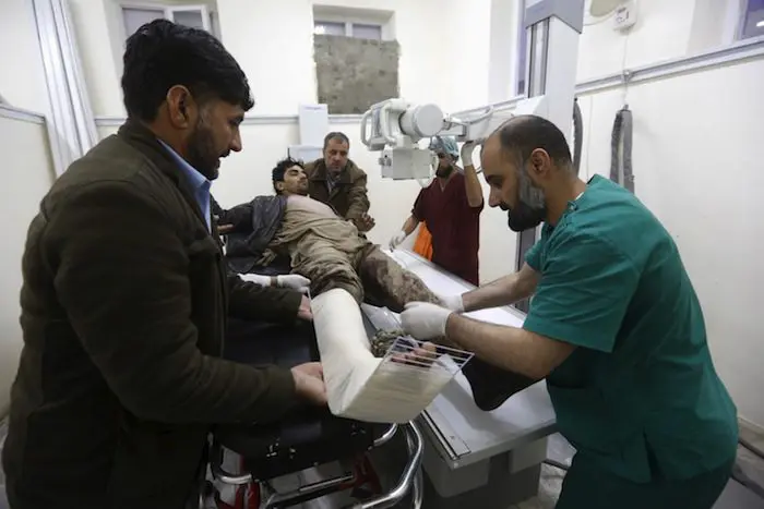 Afghan Taliban kill at least 28 in suicide bomb in central Kabul