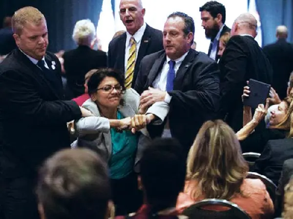 Tlaib: I protested Trump's speech for my children