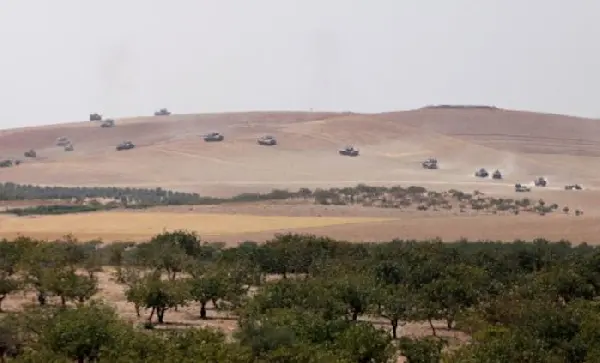 Turkish troops launch first major push into Syria against ISIS