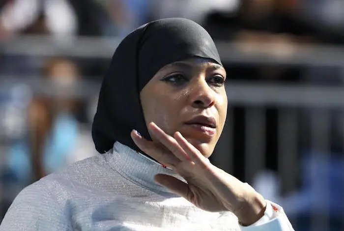 Ibtihaj Muhammad makes history, despite early elimination