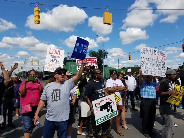 Detroiters say no to Trump