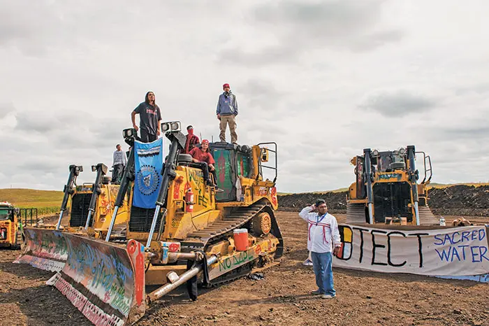 The Native American, the Palestinian: A spirited fight for justice