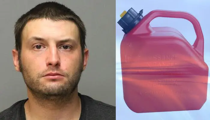 Romulus man attempts to set girlfriend on fire