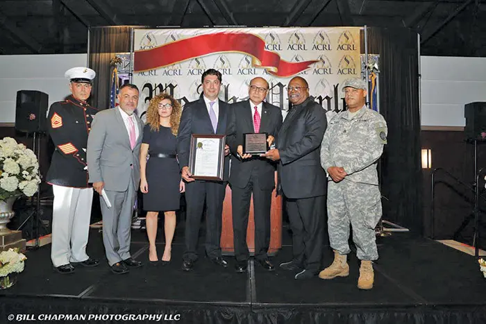 Father of fallen Captain Humayun Khan honored at the ACRL Fight for Justice gala