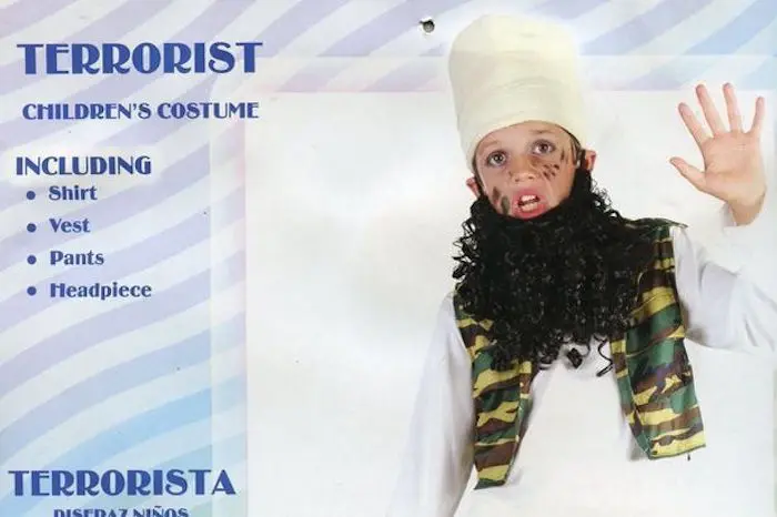 Child "terrorist" Halloween costume causes outrage