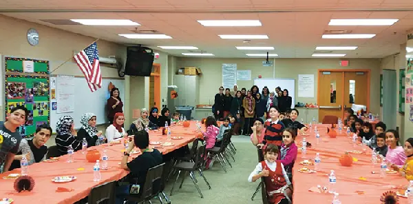 Refugee and immigrant students' first Thanksgiving experience