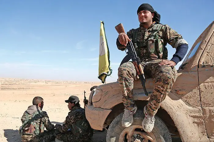 Sandstorm hindering Raqqa offensive