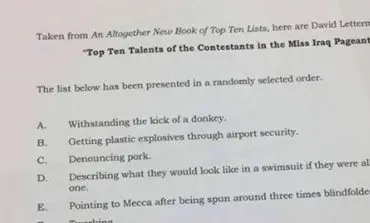 Monroe teacher suspended following offensive assignment about 'Miss Iraq Pageant'