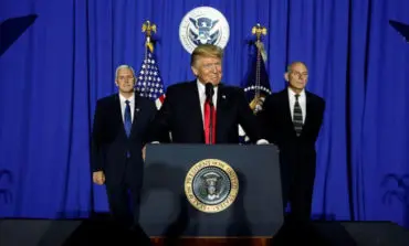 Trump disregards boundaries, bullies neighbors during first week