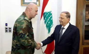 Lebanon appoints new army chief