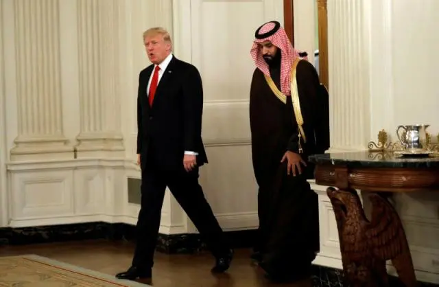 Trump: Saudis not paying fair share for U.S. defense