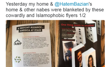 Palestinian solidarity activists' homes targeted in Pro-Israel intimidation campaign