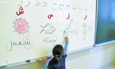 Arabic is the most prominent foreign language in Michigan