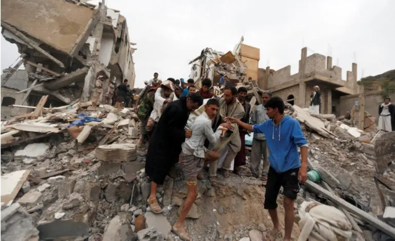 Yemen: Saudi-led coalition air raid kills at least 12, including six children