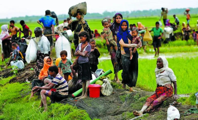 By land, river and sea, Rohingya Muslims make their escape from death