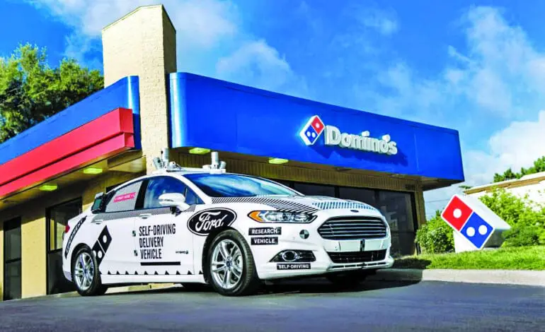 Ford teams with Domino's on self-driving pizza delivery test