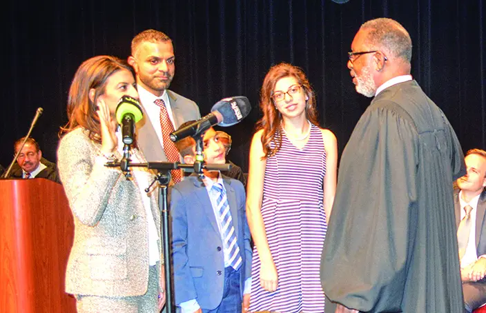 Community, officials celebrate Arab American successes at Judge Mariam Bazzi's investiture