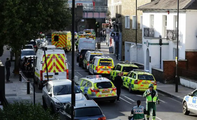 Home-made bomb injures 22 on packed London commuter train