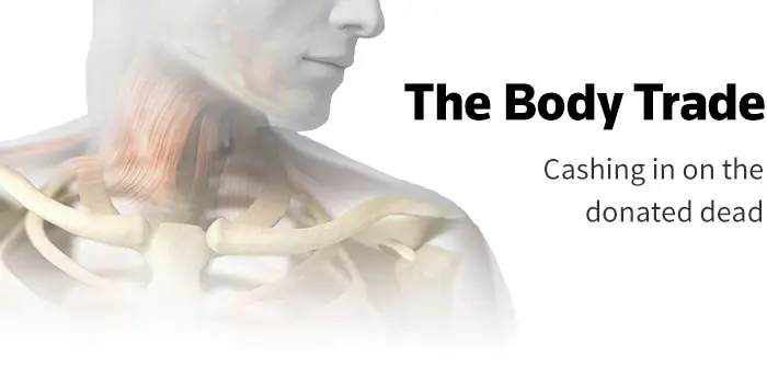 In the U.S. market for human bodies, almost anyone can dissect and sell the dead