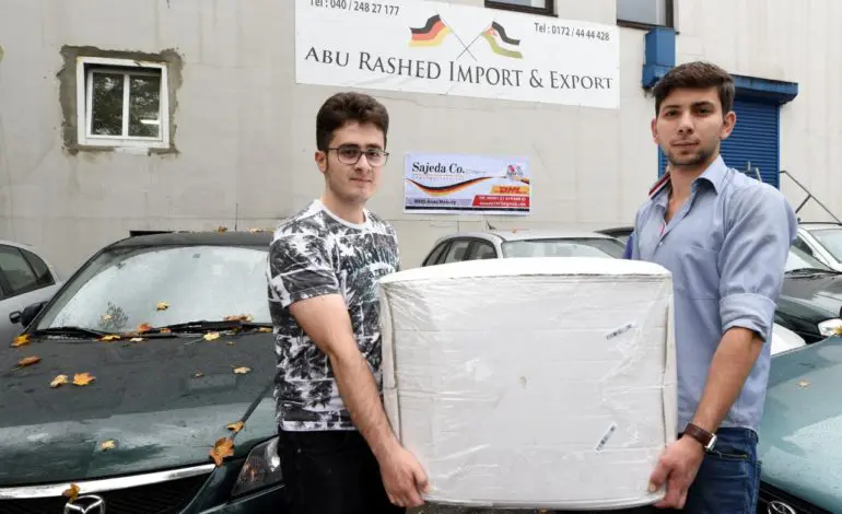 'Made in Syria': Refugees in Germany drive exports from home