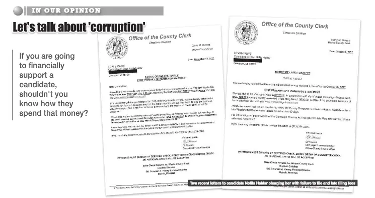 Let’s talk about “Corruption"