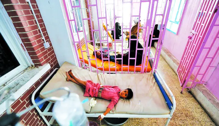 Red Cross: Suspected cholera cases in Yemen hit 1 million