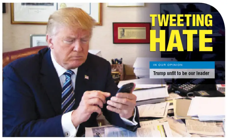 Trump unfit to be our leader