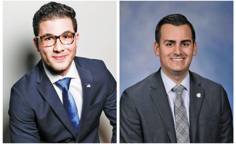 Reps. Abdullah Hammoud and Darrin Camilleri receive Legislator of the Month awards