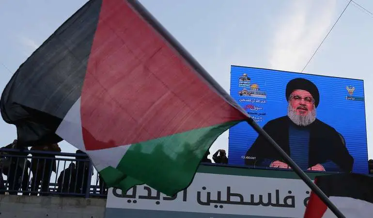 Hezbollah leader sees "nothing to worry about" with Iran protests