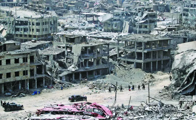 U.N.: Bombs will litter Mosul for years