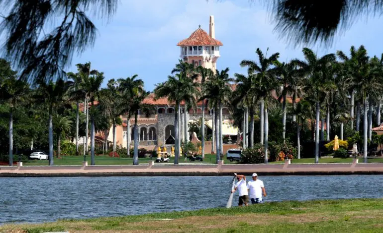 Driver of van slated to be in Trump motorcade detained for having gun