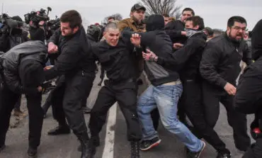 Richard Spencer speaks to small crowd at Michigan State following fights and arrests