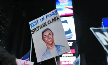 Protests erupt as family buries police shooting victim Stephon Clark