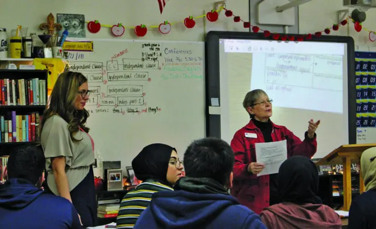 League of Women Voters visits Dearborn high schools, encourages students' participation