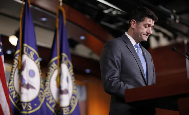 House Speaker Ryan to quit, shaking Republicans as elections near