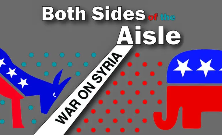 The push for war against Syria united politicians on both sides of the aisle