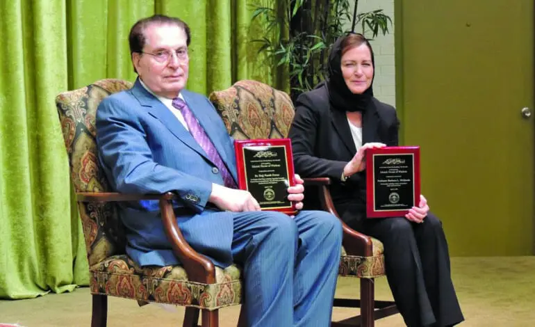 Islamic House of Wisdom honors Barbara McQuade and Dr. Nassib Fawaz