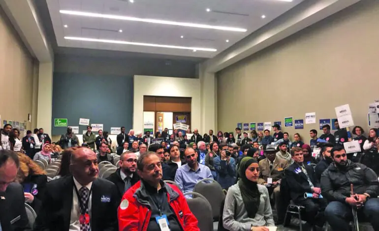 Arab Americans show strength at Democratic nomination convention, urge unity at polls